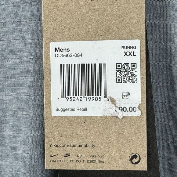 Nike Therma Fit Repel Element 1/4 Zip Running Men's Pullover Gray XXL DD5662-084 - Picture 4 of 8